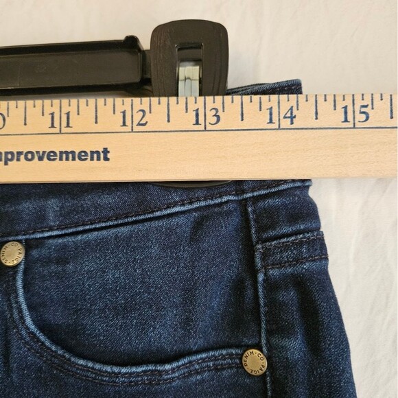 PAIGE Jeans Women’s 27 (28x28) Verdugo Ankle Blue Low-Rise Stretch Skinny Denim - Picture 7 of 10